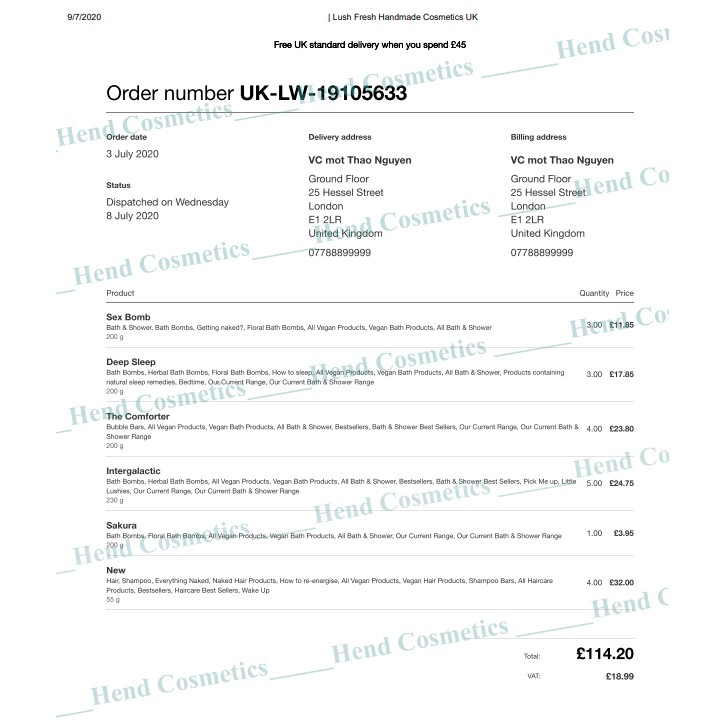 XỊT TOÀN THÂN LUSH - DIRTY BODY SPRAY (Bill Anh) | BigBuy360 - bigbuy360.vn