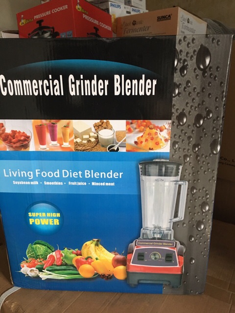 [Mã ELHA22 giảm 6% đơn 300K] { bảo hành 12 tháng } Máy xay công nghiệp siêu bền giá rẻ BLENDER 1800w