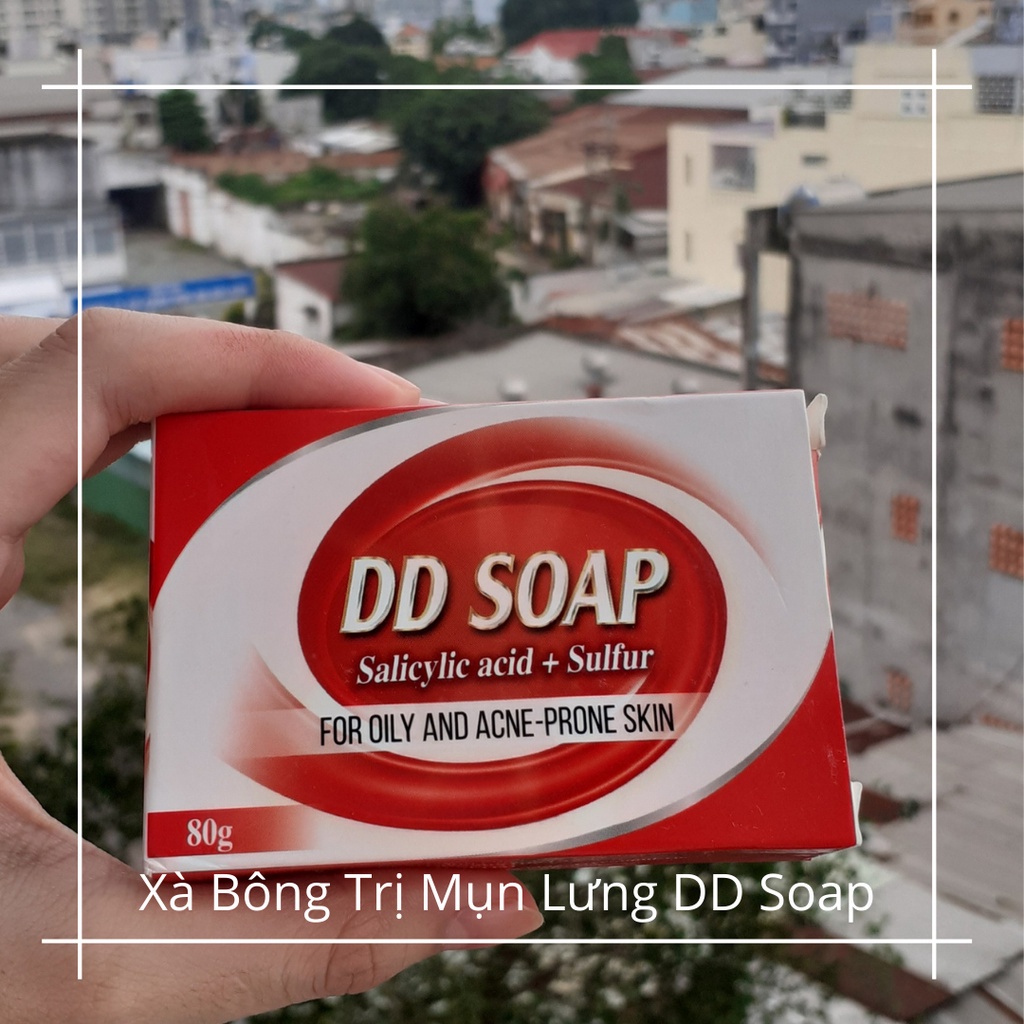 Xà phòng y khoa DD Soap - Giảm mụn lưng, gàu