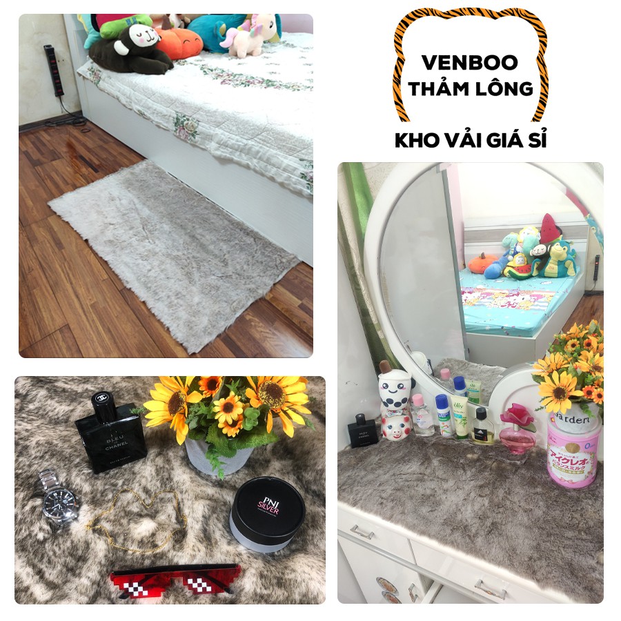 🌟 Husky - Thảm Lông Cao Cấp Trải Sàn Chụp Ảnh Model | Màu Hot 2021