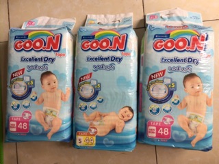 Tã dán Goon Slim NB48/ S44