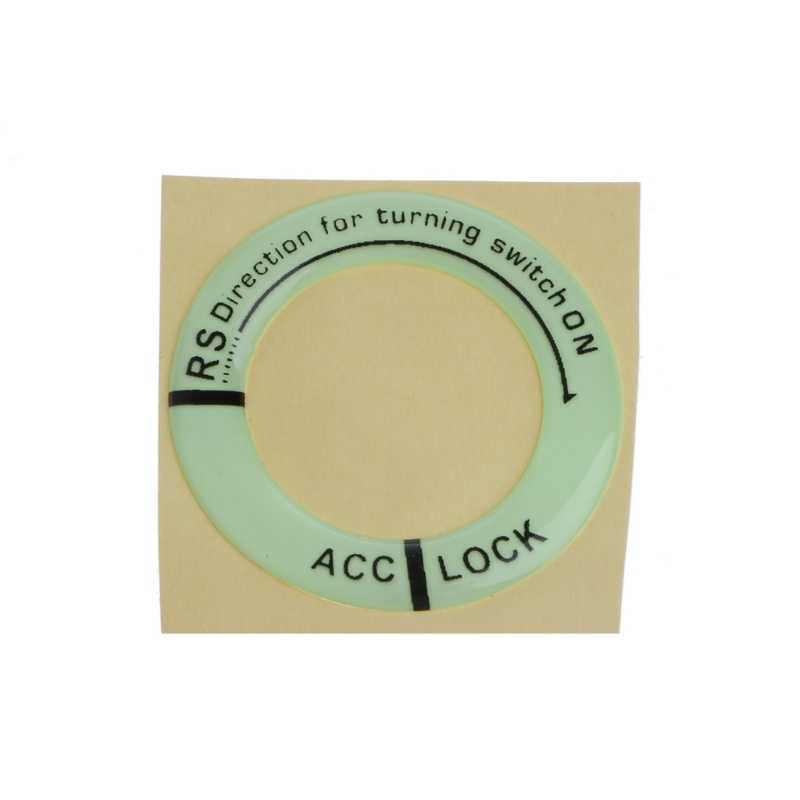 Miếng Dán Đề Can Dạ Quang Cho Chìa Khóa Xe Hơi Xe Máy