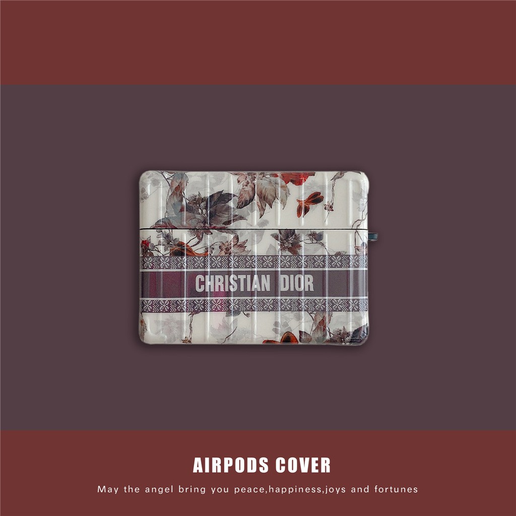 Vỏ Bảo Vệ Hộp Sạc Tai Nghe Bluetooth Mềm Họa Tiết D10R Thời Trang Cho AirPods 1 / 2 / 3 / Pro 2 #Hg454