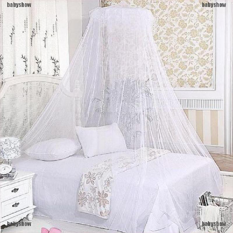 Màn Ngủ Chống Muỗi Hình Vòm Tròn Phối Ren Phong Cách Công Chúa