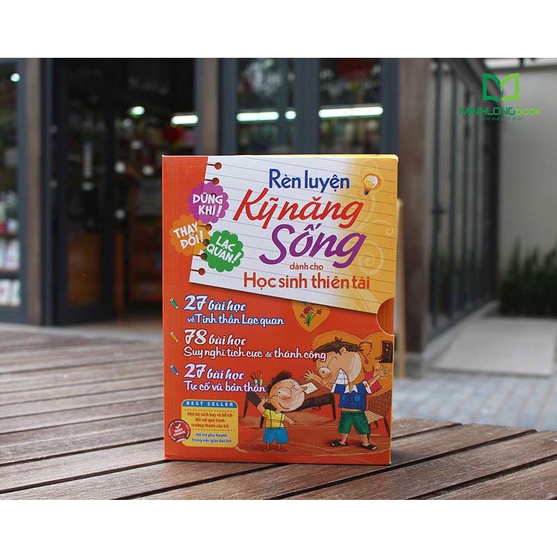 Sách- Rèn Luyện Kĩ Năng Sống Dành Cho Học Sinh Thiên Tài (Hộp 3 Cuốn)