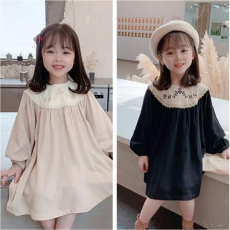 Đầm Công Chúa Tay Dài Xinh Xắn Dành Cho Bé Gái