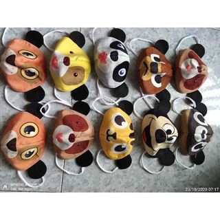 KHẨU TRANG HÌNH THÚ 3D SIÊU CƯNG CHO BÉ