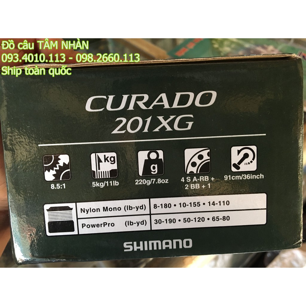 Máy ngang Shimano Curado K (2017)