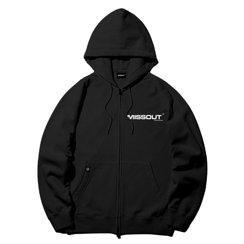 Áo Hoodie nam nữ MISISOUT kiểu khóa ZIP chất nỉ ngoại cao cấp phong cách hiện đại cá tính siêu đẹp WEDO