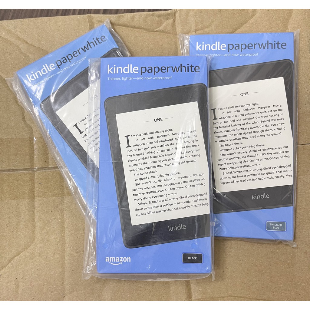 [Mã 155ELSALE giảm 7% đơn 300K] Máy Đọc Sách Kindle PaperWhite Gen 4 10th new