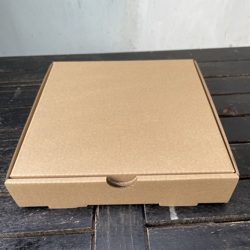 Hộp carton đựng bánh pizza 24*24*4.5cm combo 10 hộp