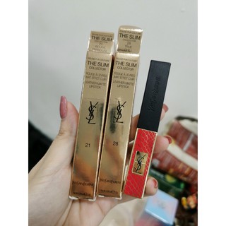 Son YSL Rouge Paradoxe vỏ đỏ(màu 21 và 28)