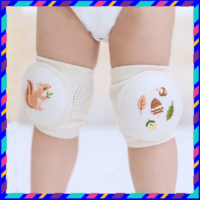 Bọc Bảo Vệ Đầu Gối Cho Bé Phong Cách Hàn Xẻng Cao Cấp An Toàn Cho Bé Tập Bò