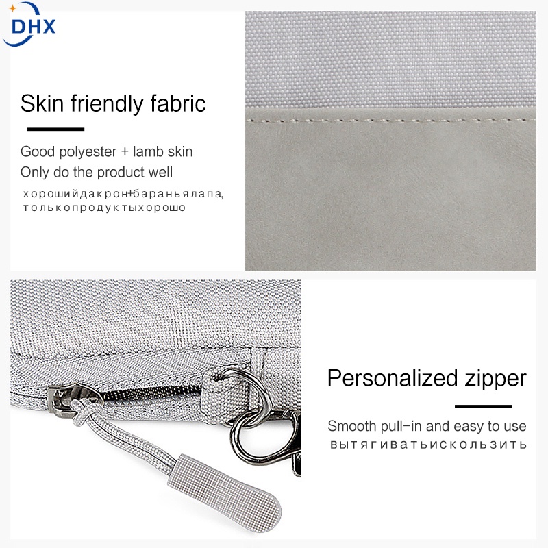 Túi đựng có khóa kéo mềm mại chuyên dùng cho Onyx BOOX Nova Air Pro 2 3 7.8&quot; E-Book BOOX Nova AirS 7.8&quot;