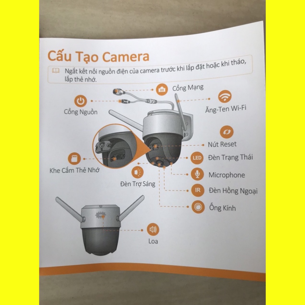 [Mã ELHAMS5 giảm 6% đơn 300K] camera wifi imou chống nước ngoài trời xoay 360 quay đêm có màu