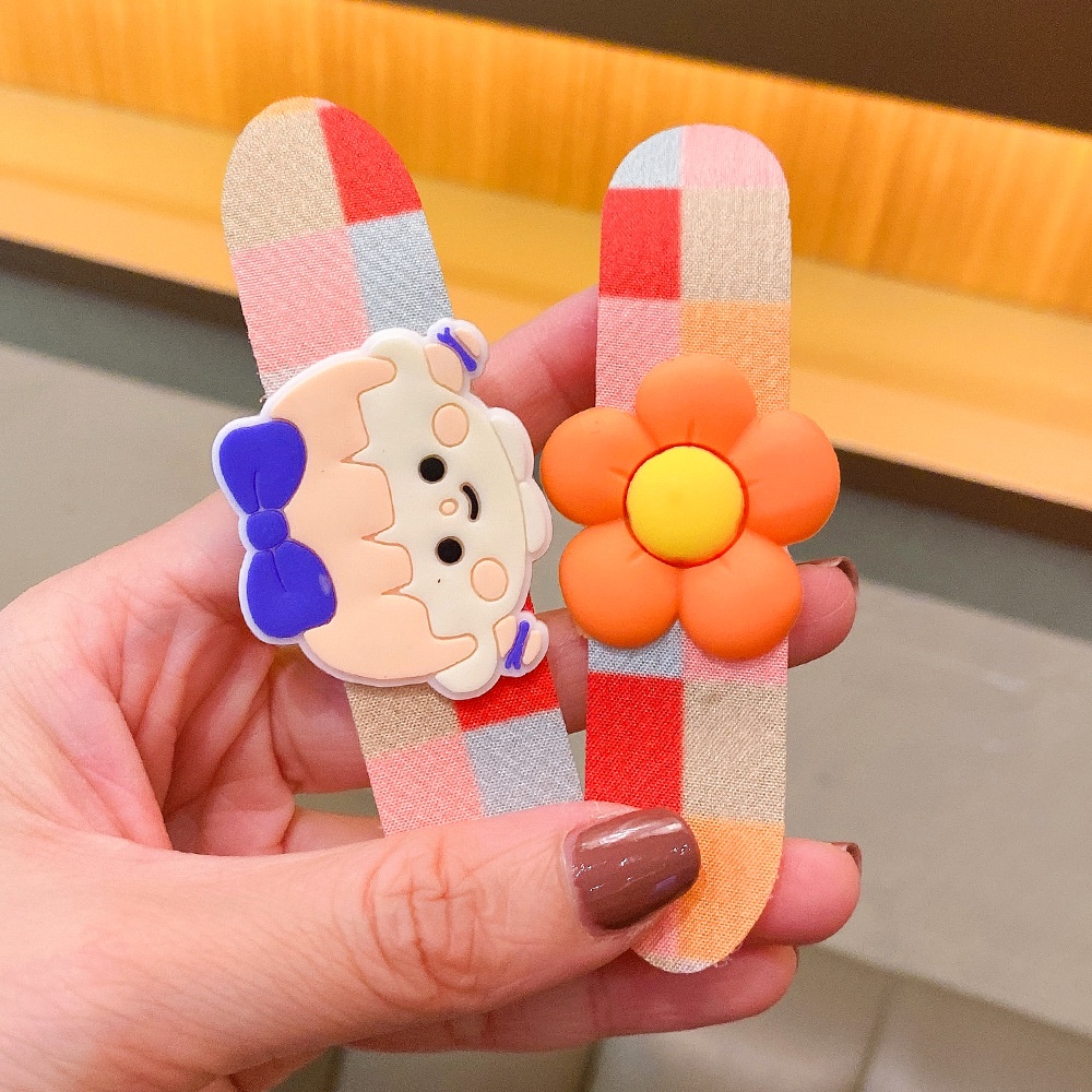 Dây Buộc Tóc Họa Tiết Hoạt Hình Dễ Thương Dành Cho Bé Gái Vào Mùa Hè