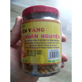2 HŨ MẬT ONG VIÊN NGHỆ VÀNG 100gr  XUÂN NGUYÊN : HỖ TRỢ TRỊ ĐAU BAO TỬ ĐẦY BỤNG, KHÓ TIÊU