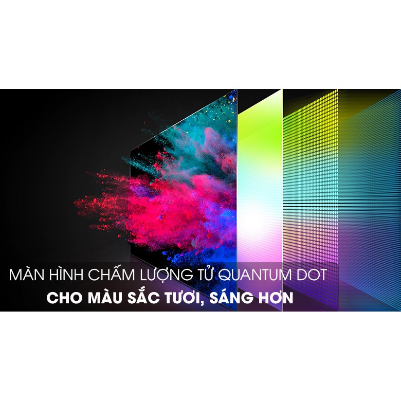 Android Tivi QLED TCL 4K 50 inch 50Q716 moi 99.99% likenew bao hanh 3 nam