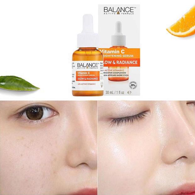 Serum Trắng Da, Mờ Thâm Balance Active Formula Vitamin C Brightening 30ml.