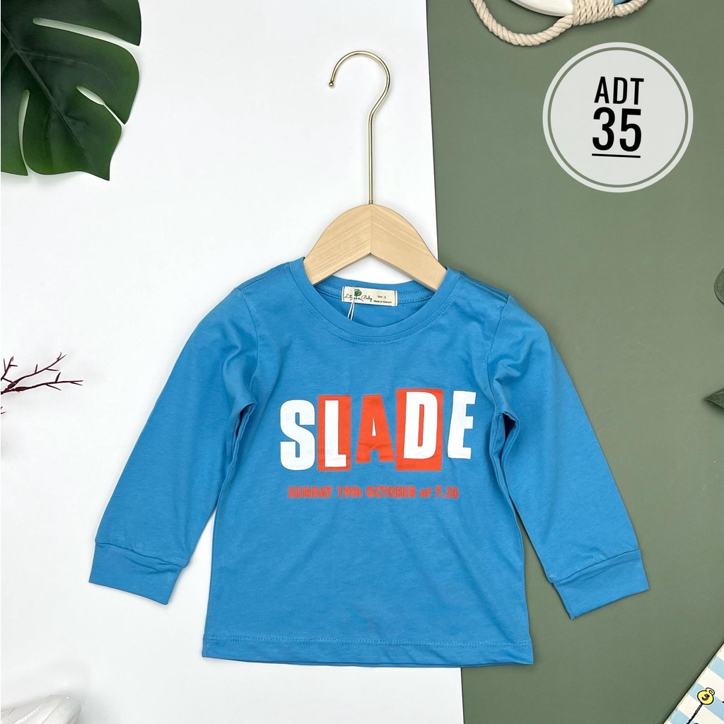 Áo Phông Dài Tay Bé Trai LITIBABY từ 23-45kg
