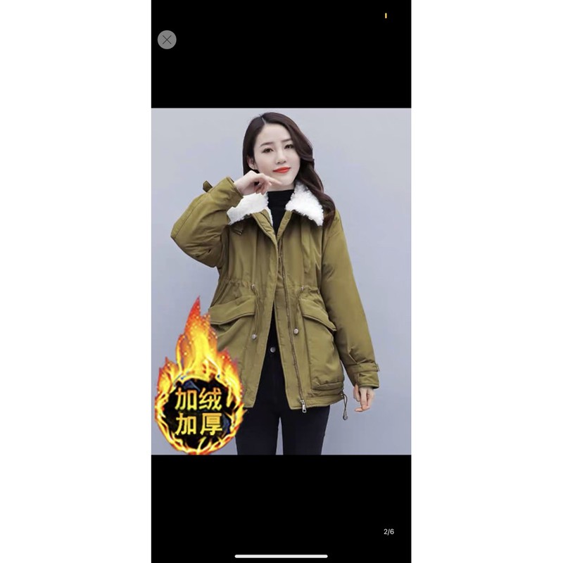 Áo phao hót lông nữ