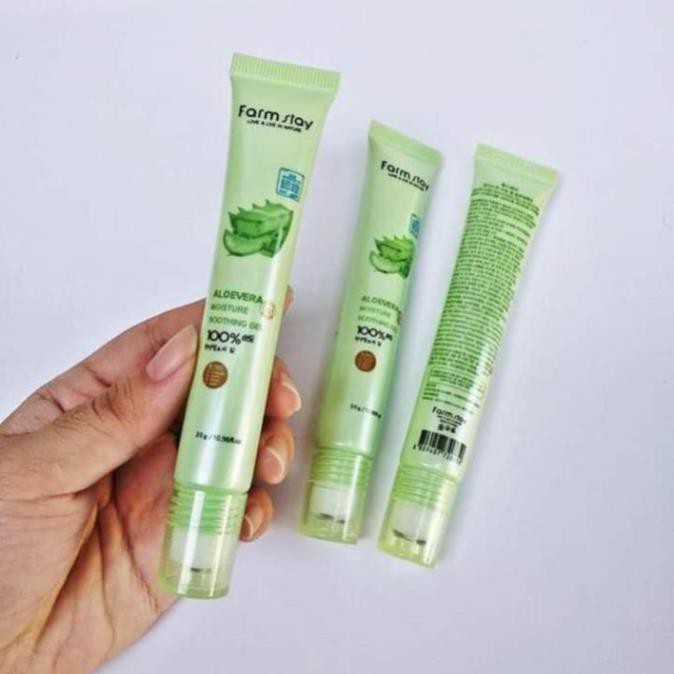 Combo 2 Lăn Mắt Nha Đam Farm Stay Giảm Thâm Quầng Bọng Mắt + Tặng 1 Nạ Mắt Collagen ✅FLASH SALE✅ | BigBuy360 - bigbuy360.vn