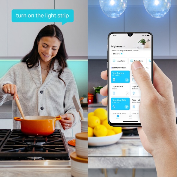 Đèn LED Dây TP-Link Tapo L900-5 Kết Nối Wifi Thay Đổi 16 Triệu Màu Độ Dài 5 Mét | Bảo Hành 12 Tháng