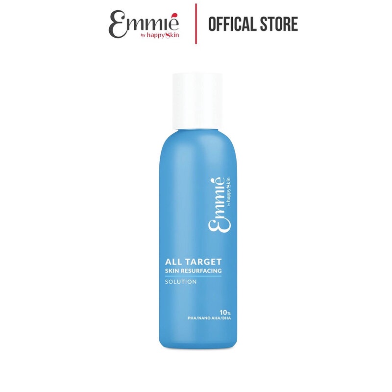 Dung Dịch Emmié by Happy Skin All Target Skin Resurfacing Solution 10% PHA/NANO AHA/BHA Tẩy Da Chết & Tái Tạo Da 160ml