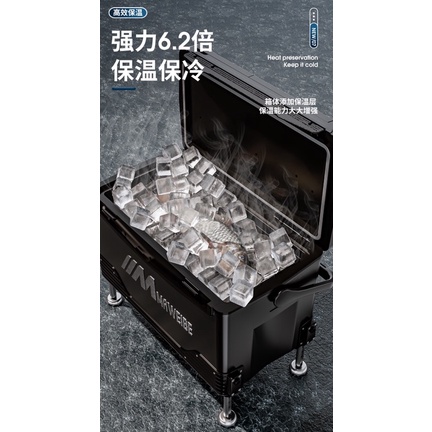 Thùng  Mã Vi Bối 36lit full Đen siêu Sang