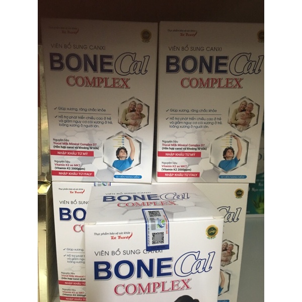 Canxi sữa bonecal complex 30 viên