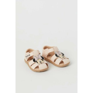 Sandal rọ HM đen và hồng