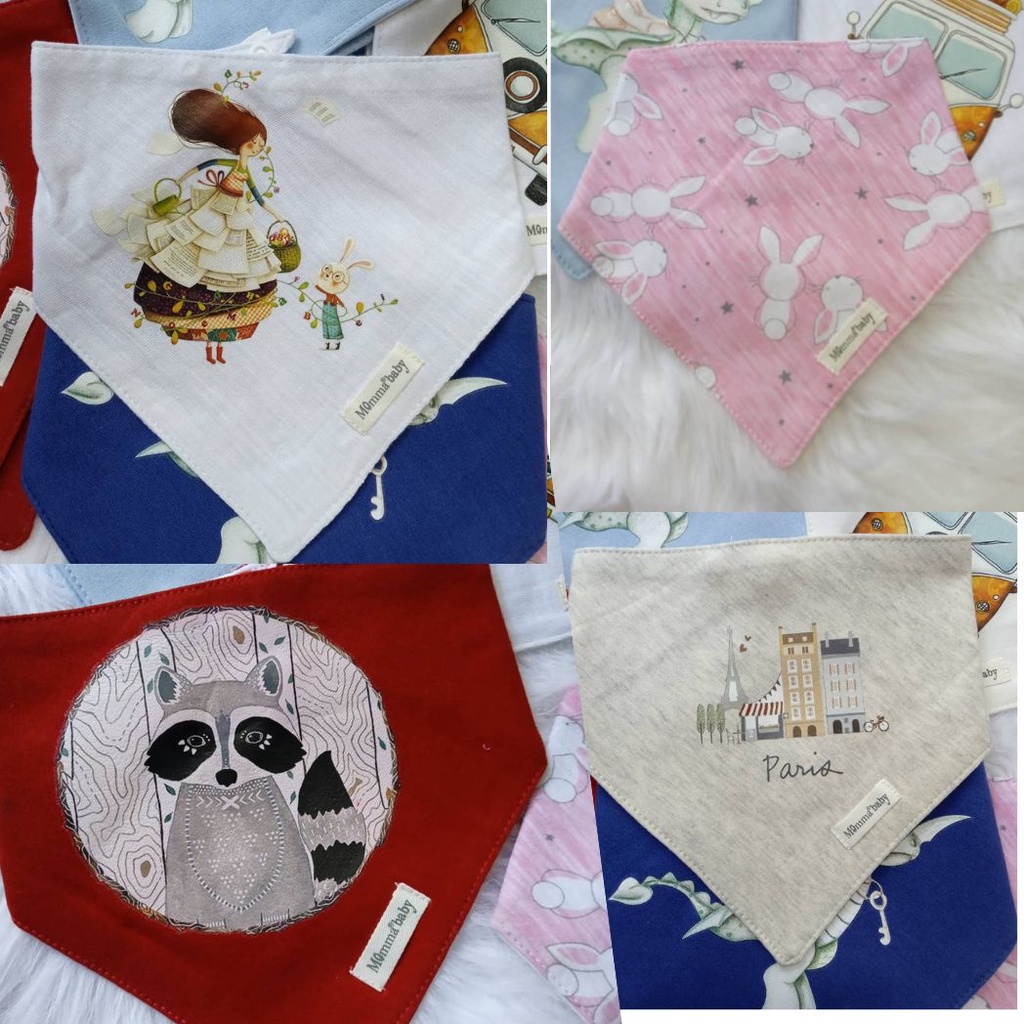 Yếm Momma baby cho bé trai/bé gái sơ sinh đến 24m