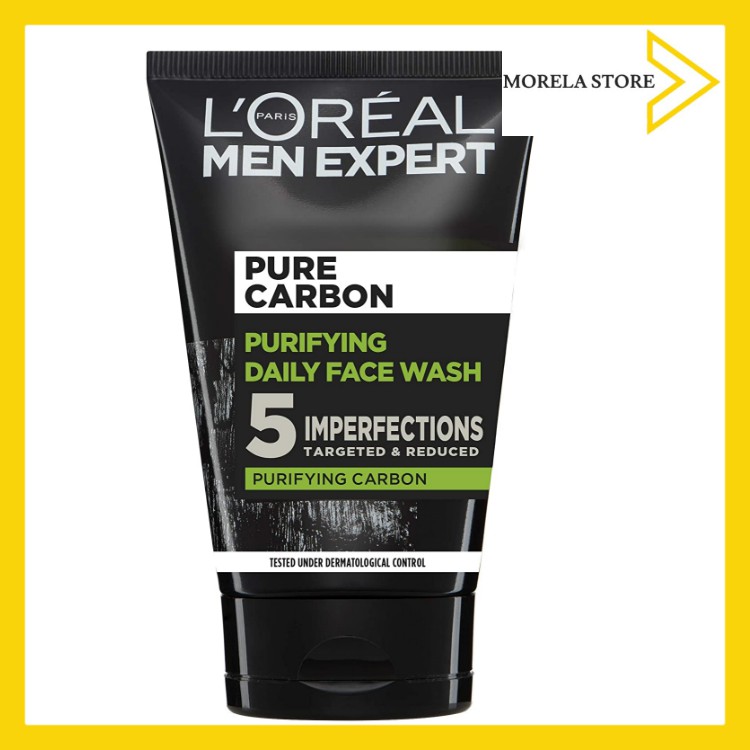 Sữa rửa mặt 5 tác động L'Oreal Men Expert Pure Carbon Purifying Daily Face Wash 100ml