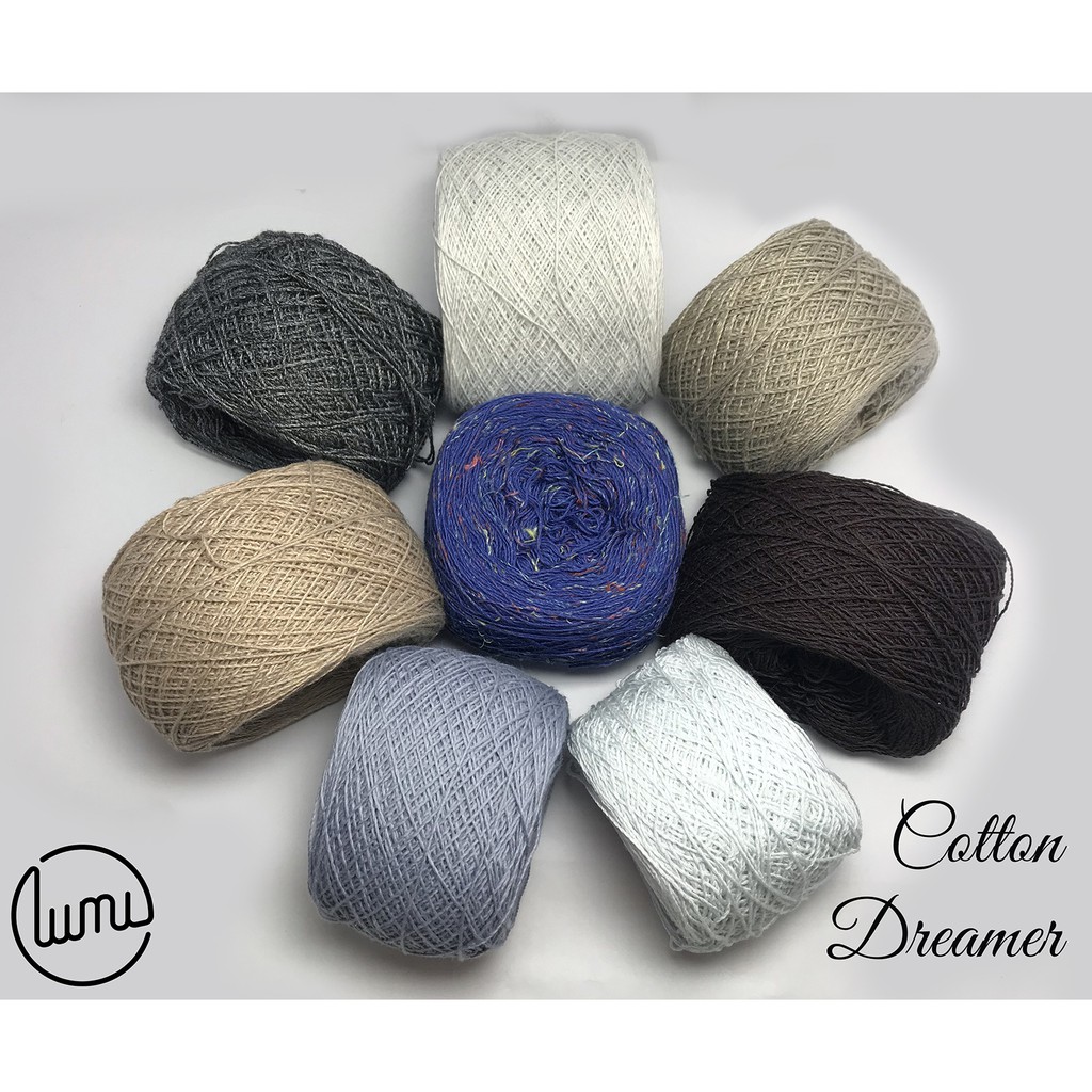 Lumi CD01 - CD08 Sợi Cotton 100% Se Tròn 0.8mm  Viêt Nam