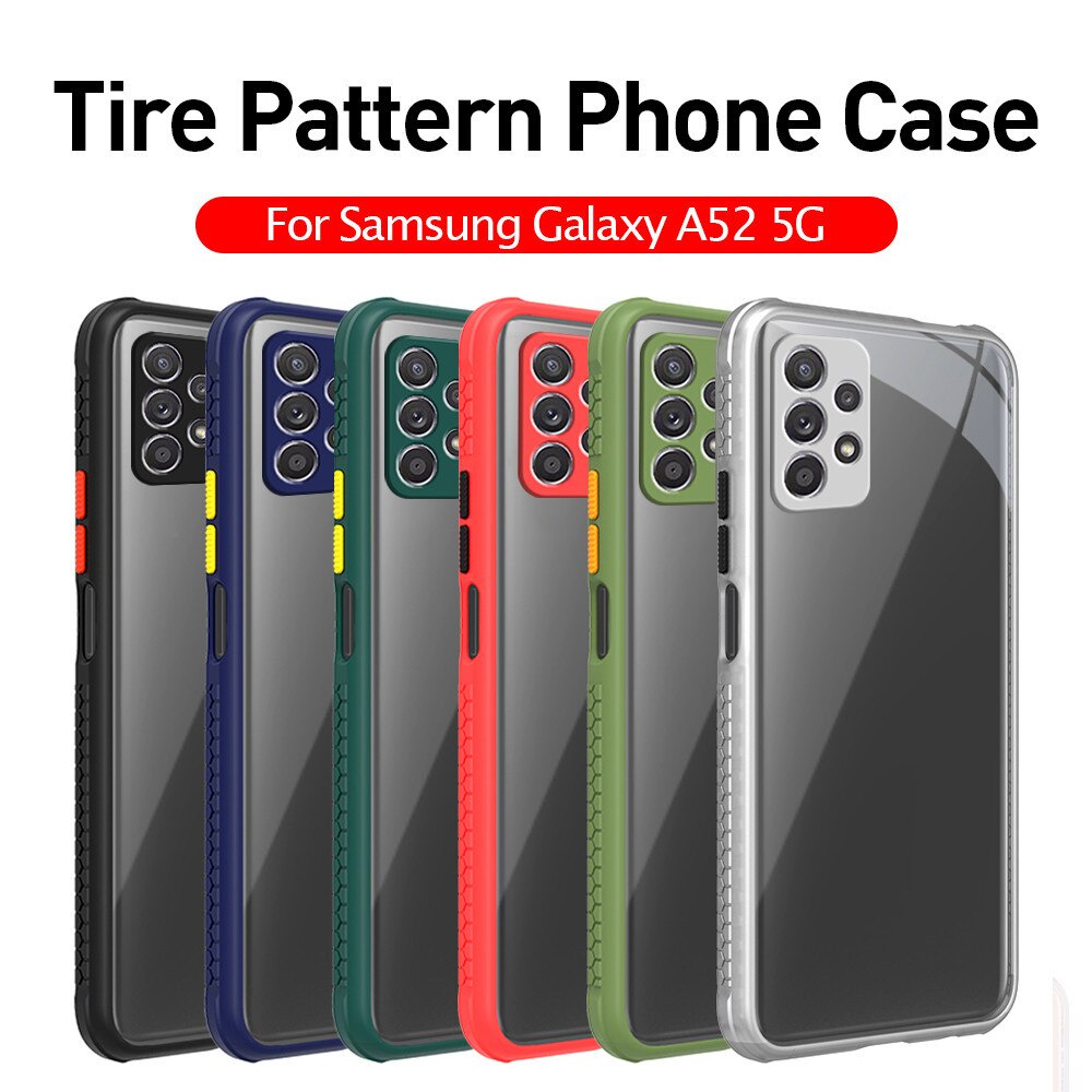 Ốp Điện Thoại Acrylic Trong Suốt Chống Sốc In Họa Tiết Lốp Xe Cho Samsung Galaxy A23 A53 5G A33 A13 4G A 53 13 33 2022