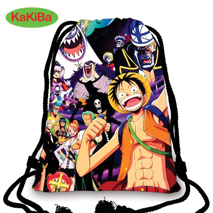 Balo dây rút in hình One Piece