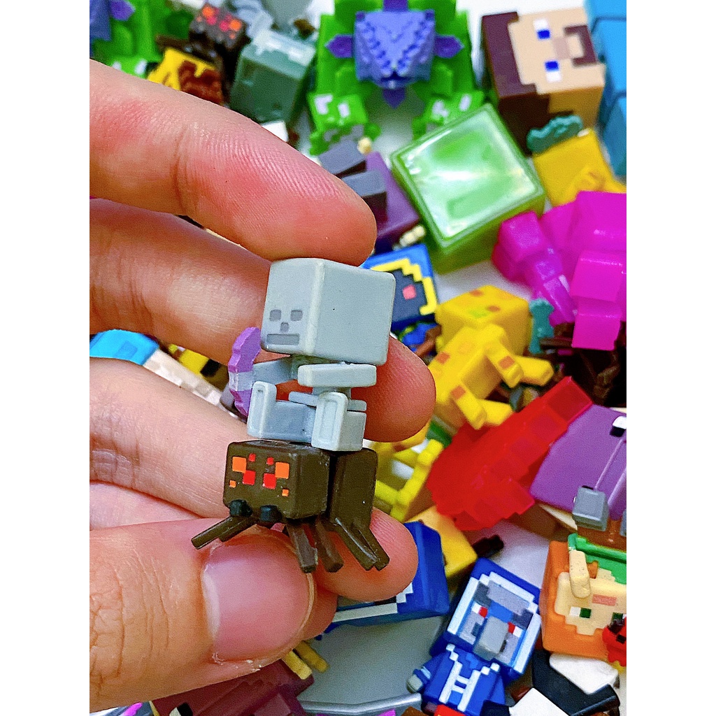 Mô hình minecraft - Minifigure minecraft - Hàng chính hãng Mattel - Giao ngẫu nhiên