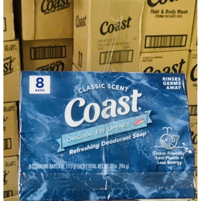 XÀ BÔNG CỤC COÁT lốc 8 cục