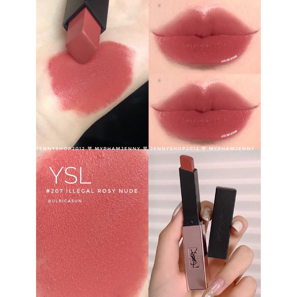 Son Thỏi YSL The Slim Glow Matte