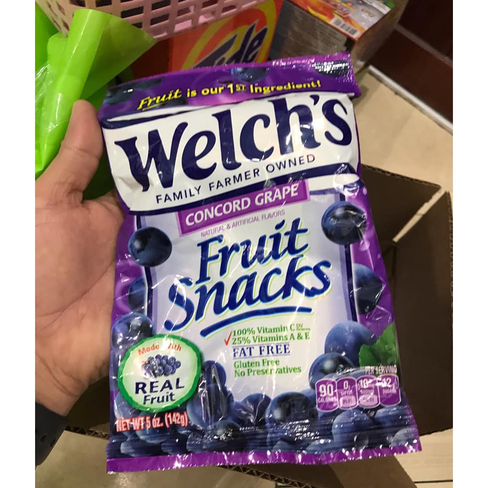 Kẹo Dẻo Welch's Grape 142g