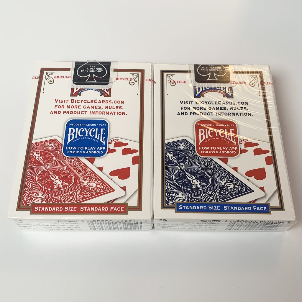 Bộ bài tây Bicycle Standard, Rider Back, Made in USA