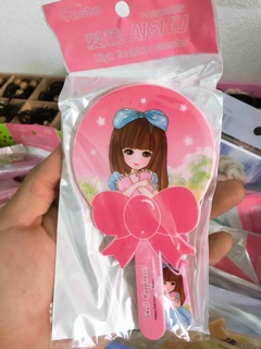 Gương Dễ Thương Mini Kèm Lược