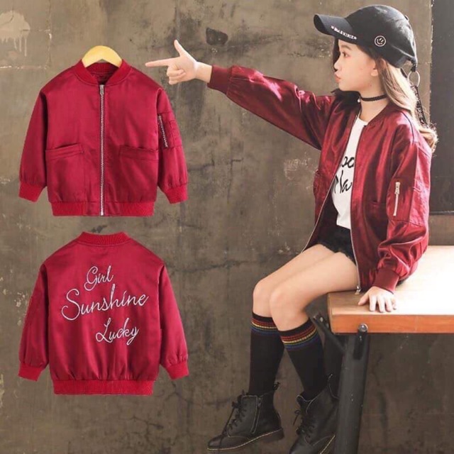 Áo khoác cho bé gái