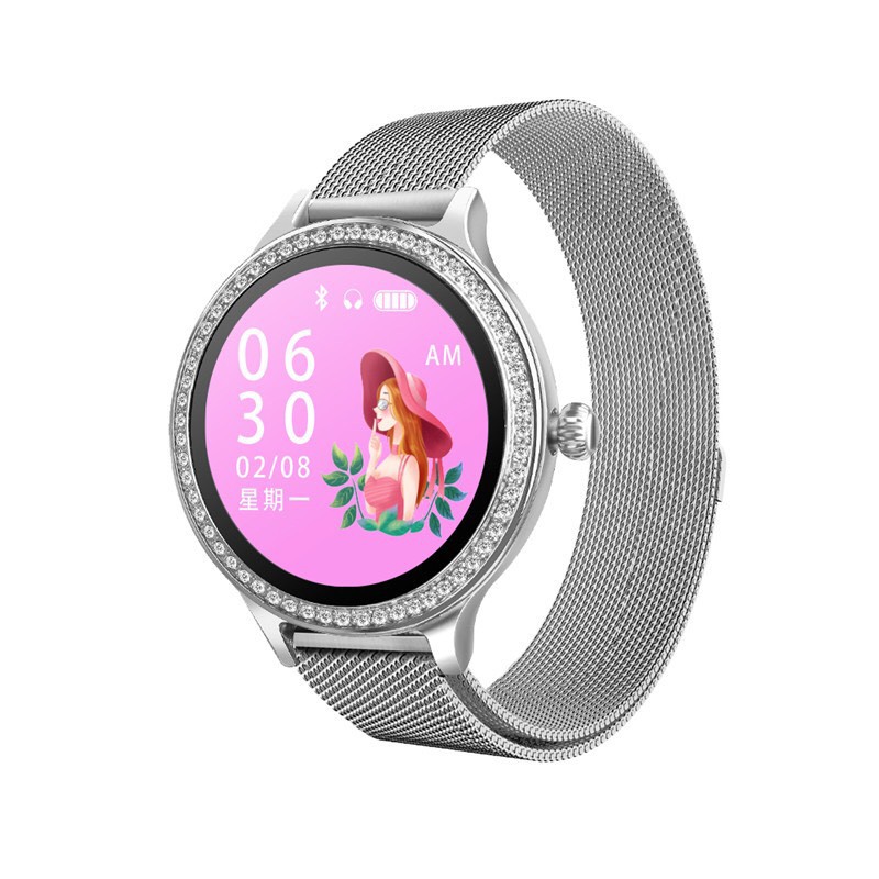 |Đồng hồ Đức| Đồng Hồ Thông Minh M8 Nữ Smart Watch Chống Nước IP68 Kết nối bluetooth 4.0