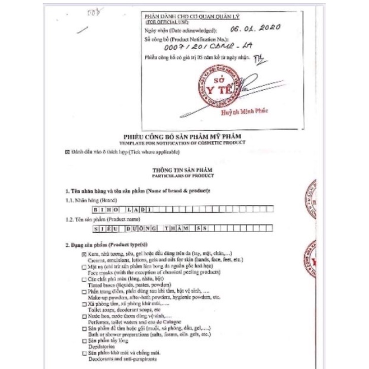 BIHO_LADI 5S Đánh Bay Thâm Nách, Thâm Mông, Thâm Bikini, Siêu Dưỡng Thâm 5s BIHO_LADY