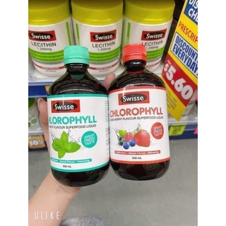 Nước diệp lục Swisse Chlorophyll 500ml