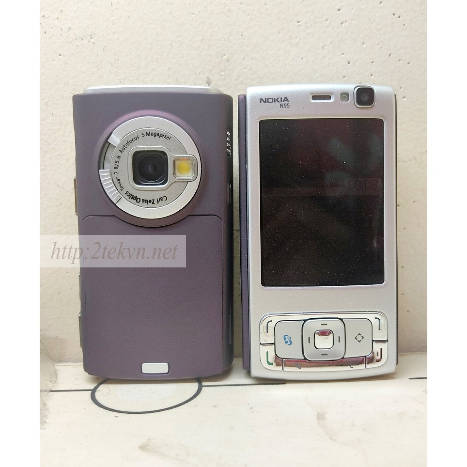 Điện thoại nokia nắp trượt N95 máy main zin chính hãng tặng kèm sim 10 số - Bảo hành 1 năm