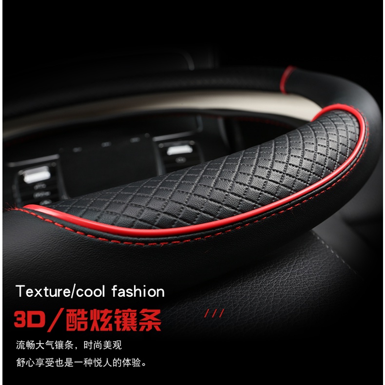 Vỏ Bọc Vô Lăng Bằng Da Chống Trượt Cho Kia Sportage Sid Rio 3 Soul Sportage Ceed Sorento Cerato K2 K3 K4 K5 KX3