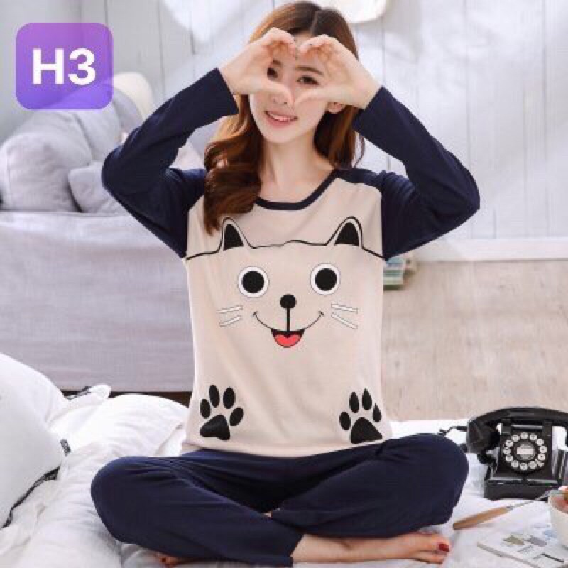 Bộ mặc nhà xinh cute | BigBuy360 - bigbuy360.vn
