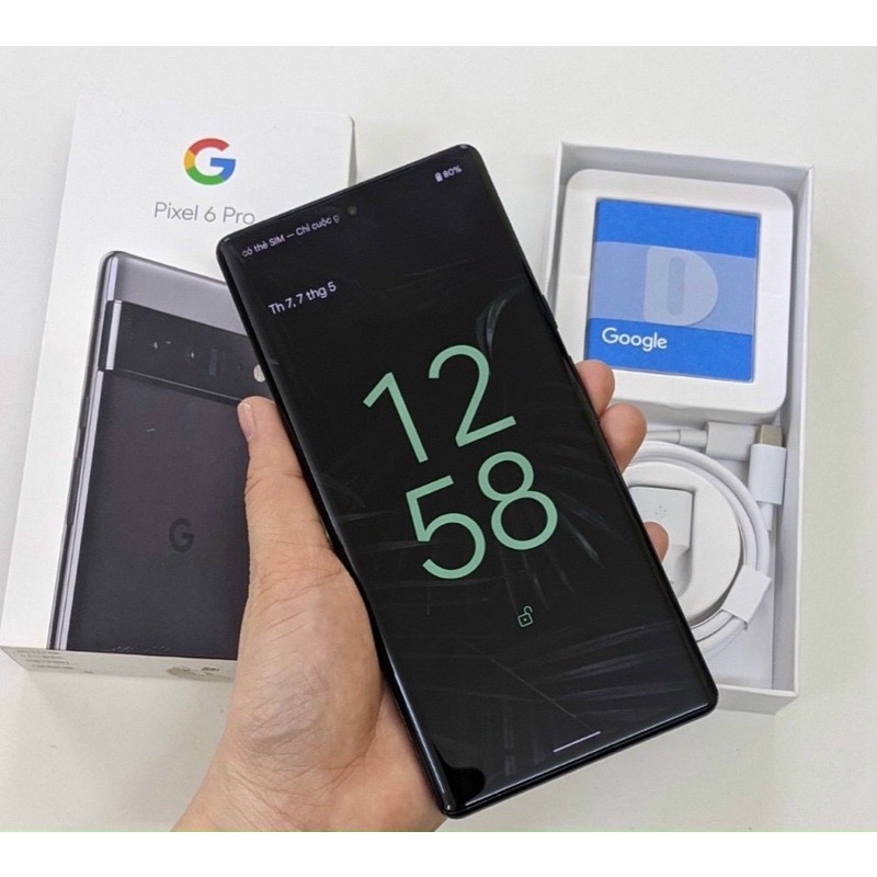 Điện thoại Google Pixel 6 Pro Ram 12/128GB like new 99% fullbox, cấu hình khủng